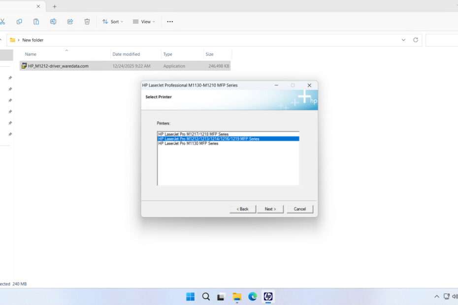 HP M1212nf MFP Driver Download