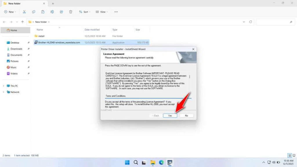 Brother HL 2040 Printer Driver Download 3 How to Install Brother HL 2040 Printer Driver - Step 2