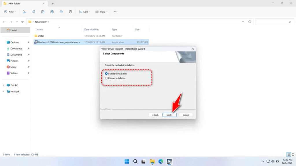 Brother HL 2040 Printer Driver Download 5 How to Install Brother HL 2040 Printer Driver - Step 4