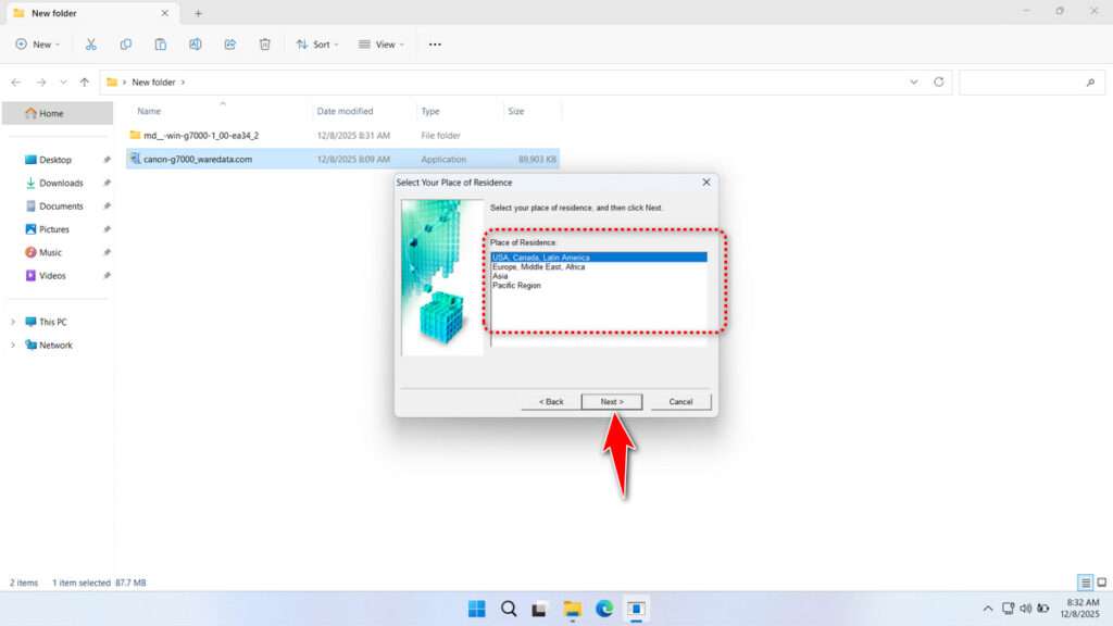 Canon G7000 Printer Driver Download 3 How to Install Canon G7000 Printer Driver - Step 2