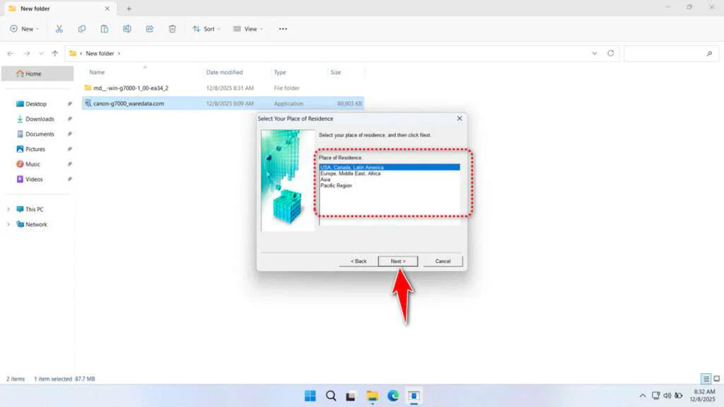 Canon G7000 Printer Driver Download 3 How to Install Canon G7000 Printer Driver - Step 2