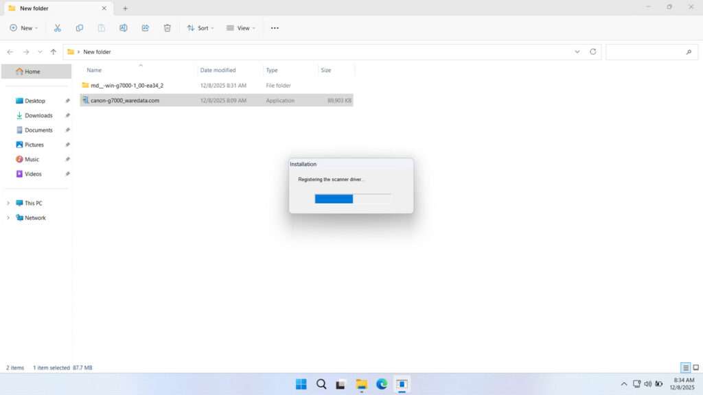 Canon G7000 Printer Driver Download 6 How to Install Canon G7000 Printer Driver - Step 5