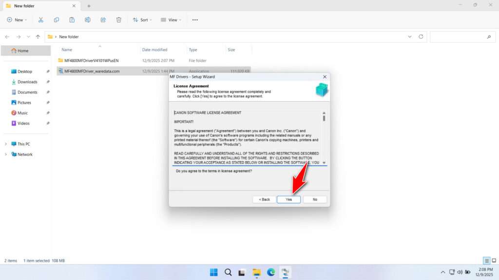 Canon MF4800 Printer Driver Download 3 How to Install Canon MF4800 Printer Driver - Step 2