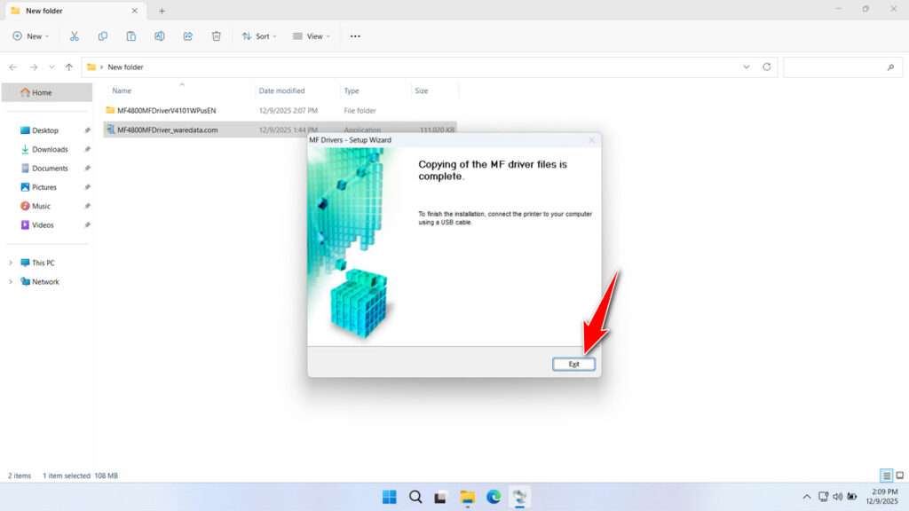 Canon MF4800 Printer Driver Download 6 How to Install Canon MF4800 Printer Driver - Step 5