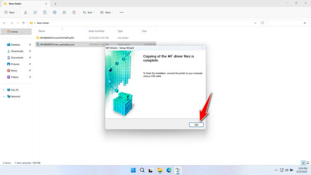 Canon MF4800 Printer Driver Download 6 How to Install Canon MF4800 Printer Driver - Step 5