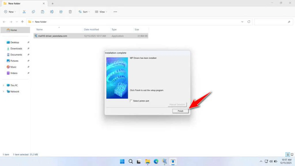 Canon MX410 Printer Driver Download 7 How to Install Canon MX410 Printer Driver - Step 6