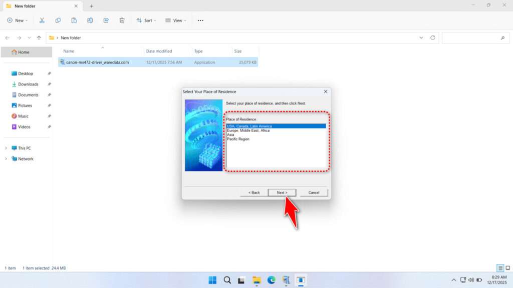 Canon MX472 Printer Driver Download 3 How to Install Canon MX472 Printer Driver - Step 2