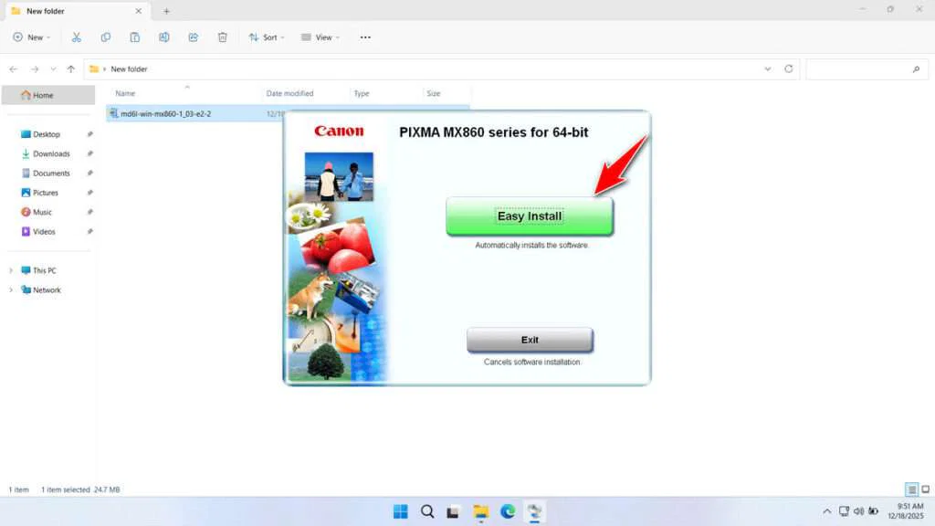 Canon MX860 Printer Driver Download 2 How to Install Canon MX860 Printer Driver - Step 1