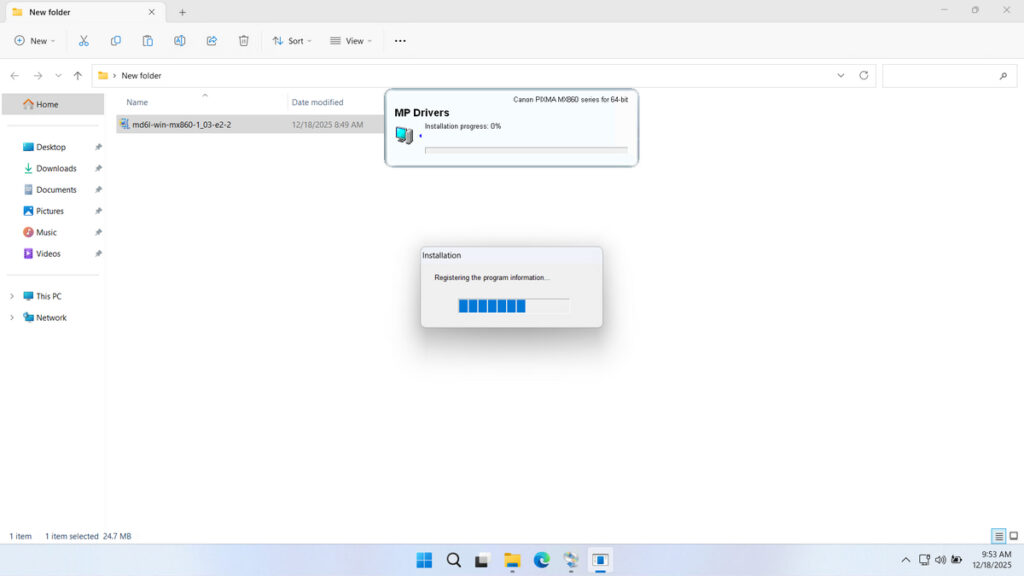 Canon MX860 Printer Driver Download 7 How to Install Canon MX860 Printer Driver - Step 6