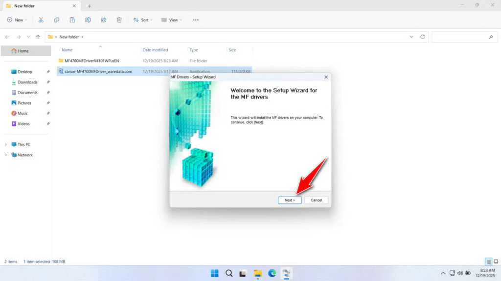 Canon Printer Driver MF4700 Download 2 How to Install Canon Printer Driver MF4700 - Step 1