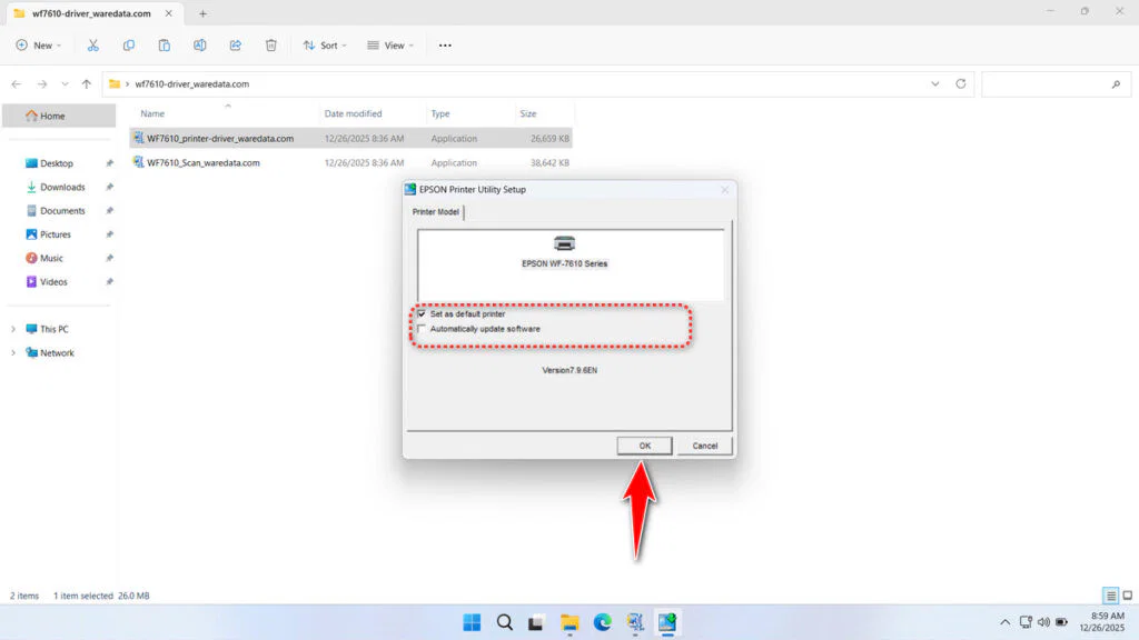 Epson WF 7610 Printer Driver Download 2 How to Install Epson WF 7610 Printer Driver - Step 1