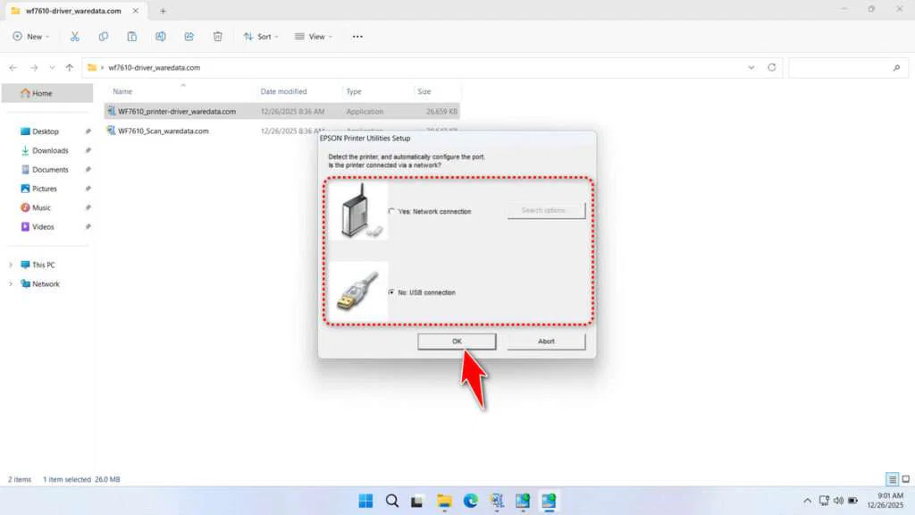 Epson WF 7610 Printer Driver Download 6 How to Install Epson WF 7610 Printer Driver - Step 5