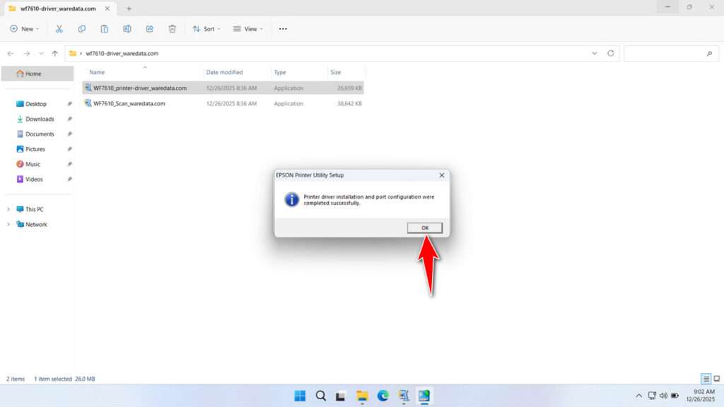 Epson WF 7610 Printer Driver Download 7 How to Install Epson WF 7610 Printer Driver - Step 6