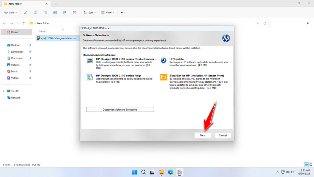 HP Deskjet 1000 Printer Driver Download 2 How to Install HP Deskjet 1000 Printer Driver - Step 1