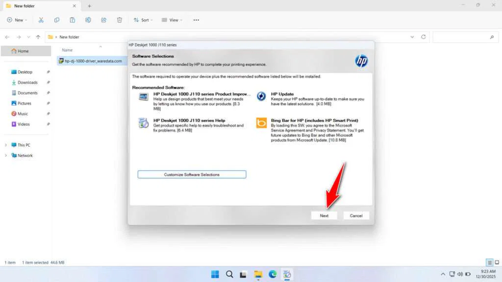 HP Deskjet 1000 Printer Driver Download 2 How to Install HP Deskjet 1000 Printer Driver - Step 1