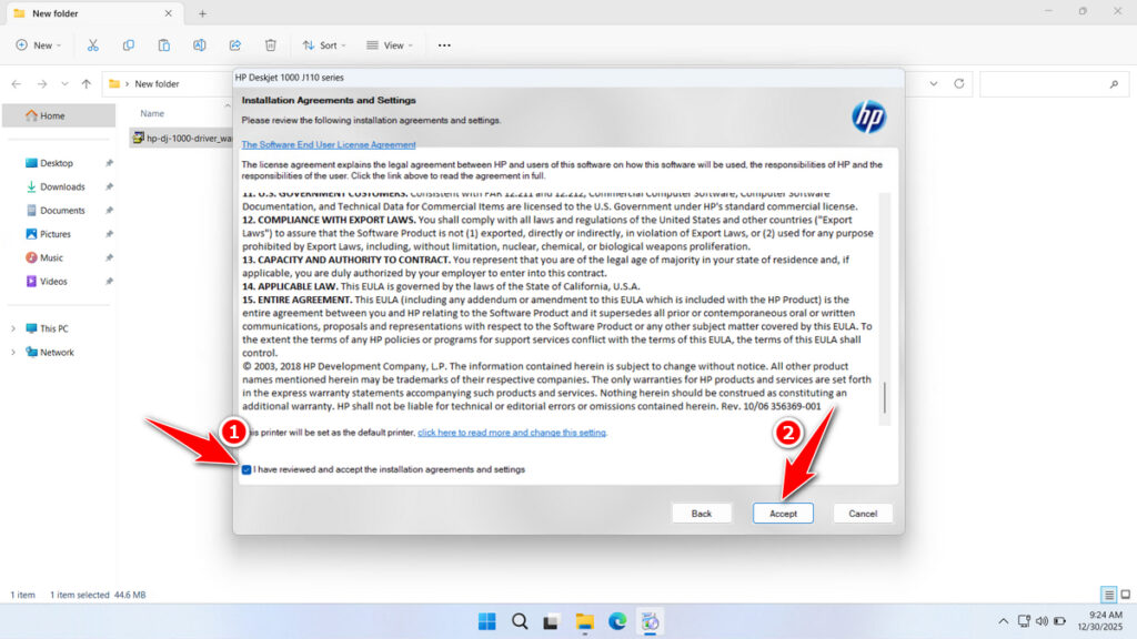 HP Deskjet 1000 Printer Driver Download 3 How to Install HP Deskjet 1000 Printer Driver - Step 2