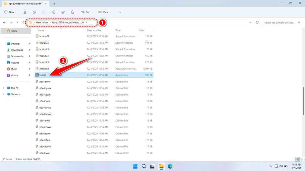 HP LJ P2015 Printer Driver Download 3 How to Install HP LJ P2015 Printer Driver - Step 2
