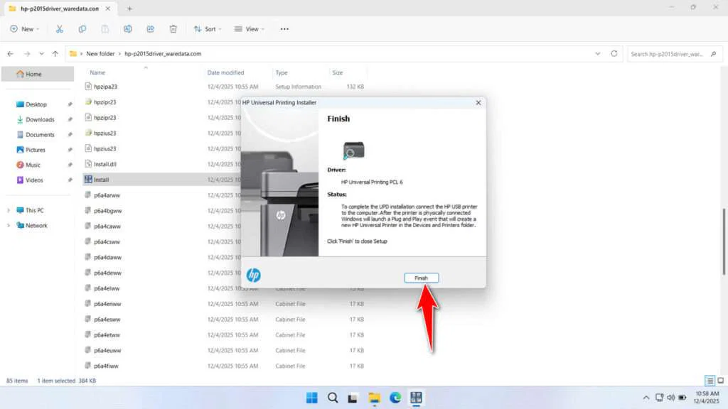 HP LJ P2015 Printer Driver Download 6 How to Install HP LJ P2015 Printer Driver - Step 5