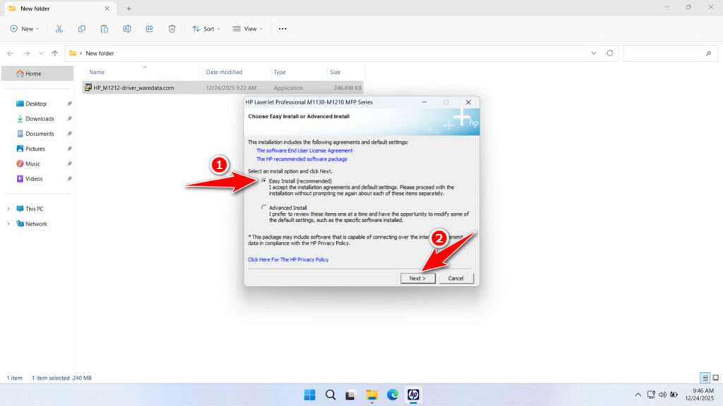 HP M1212nf MFP Driver Download 2 How to Install HP M1212nf MFP Driver - Step 1