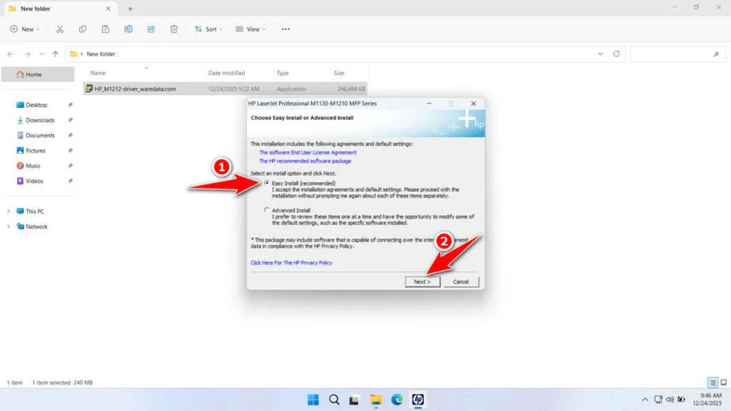 HP M1212nf MFP Driver Download 2 How to Install HP M1212nf MFP Driver - Step 1