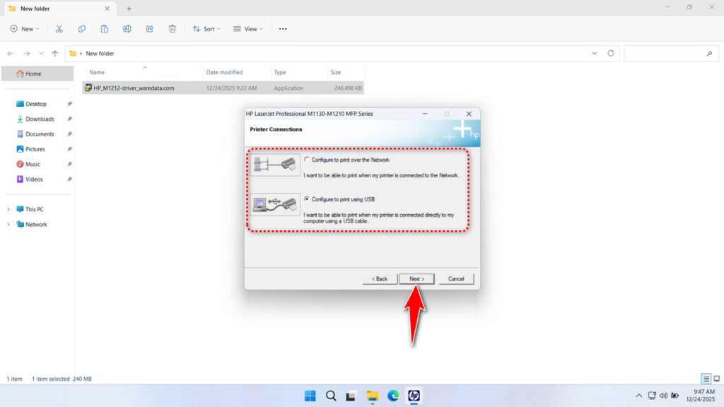 HP M1212nf MFP Driver Download 4 How to Install HP M1212nf MFP Driver - Step 3