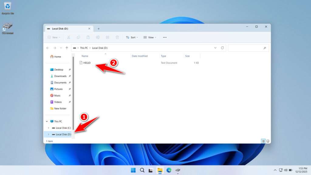 How to Open .dd File in Windows 8 How to Open .dd File in Windows - Step 7