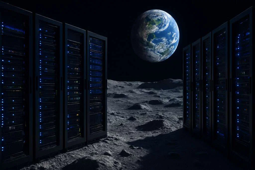 Google CEO Says the Future ‘New Normal’ Includes Data Centers in Space 2 Illustration of an Off-Earth Data Center