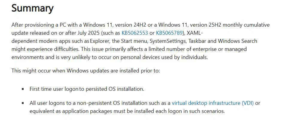 Windows Updates Are Still a Mess, and Microsoft’s ‘Agentic OS’ Isn’t Fixing It 2 Microsoft's Statement in Its Publication
