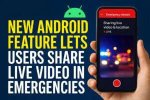 New Android Feature Lets Users Share Live Video in Emergencies