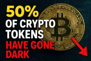 50% of Crypto Tokens Have Gone Dark