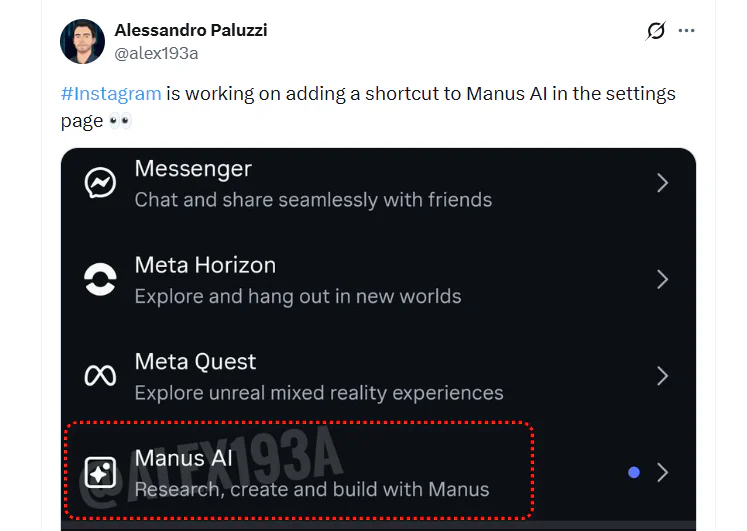 Meta Explores Paid Subscription Model for Instagram, Facebook, WhatsApp 2 Alessandro Paluzzi's post on X