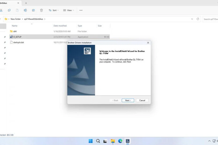Brother QL 710w Printer Driver