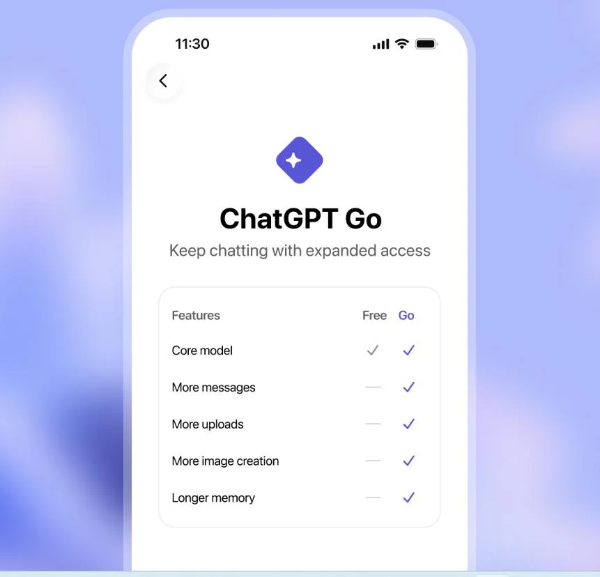 ChatGPT Go Officially Launches Worldwide 2 ChatGPT Go