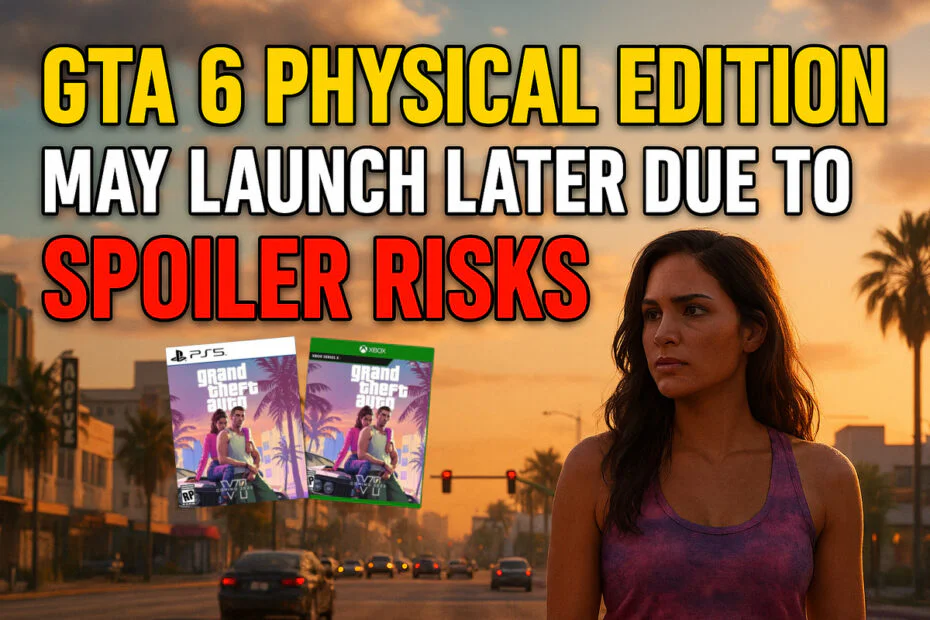 GTA 6 Physical Edition May Launch Later Due to Spoiler Risks 1 GTA 6 Physical Edition May Launch Later Due to Spoiler Risks