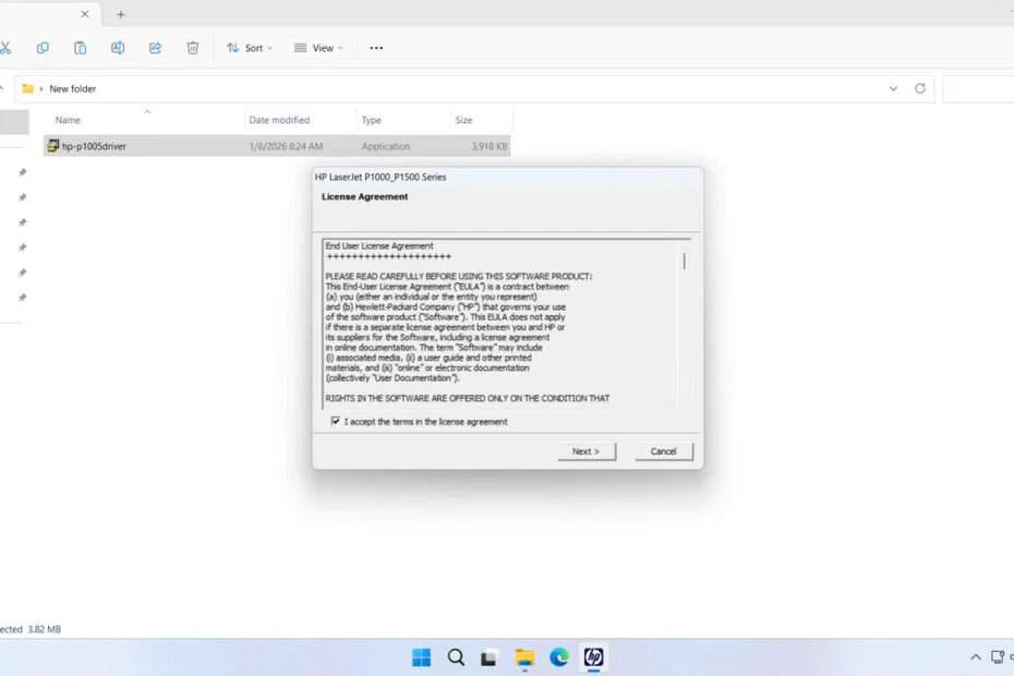 HP Laserjet P1005 Printer Driver