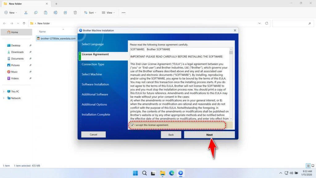 Brother Printer L2700dw Driver 3 How to Install Brother Printer L2700dw Driver - Step 2