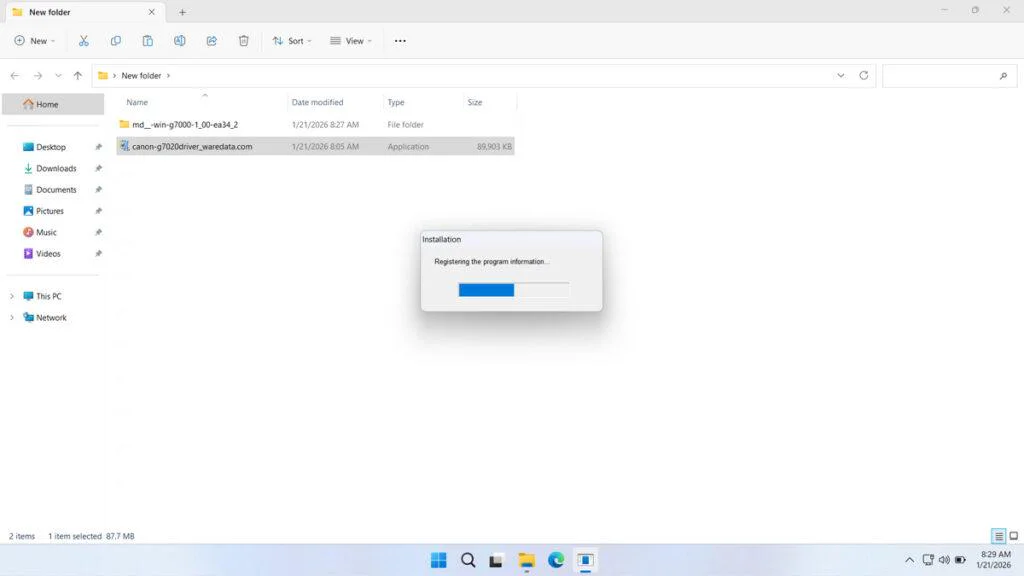 Canon G7020 Printer Driver Download 5 How to Install Canon G7020 Driver - Step 4