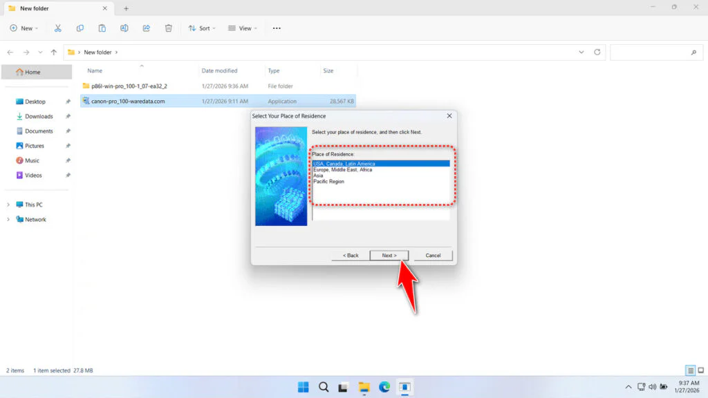 Canon Pro 100 Printer Driver 3 How to Install Canon Pro 100 Printer Driver - Step 2