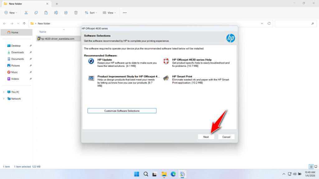 HP 4630 Printer Driver Download 3 How to Install HP 4630 Printer Driver - Step 2