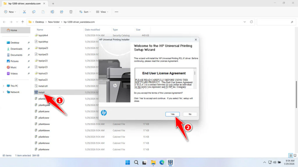 HP Laserjet 1200 Printer Driver 3 How to Install HP Laserjet 1200 Printer Driver - Step 2