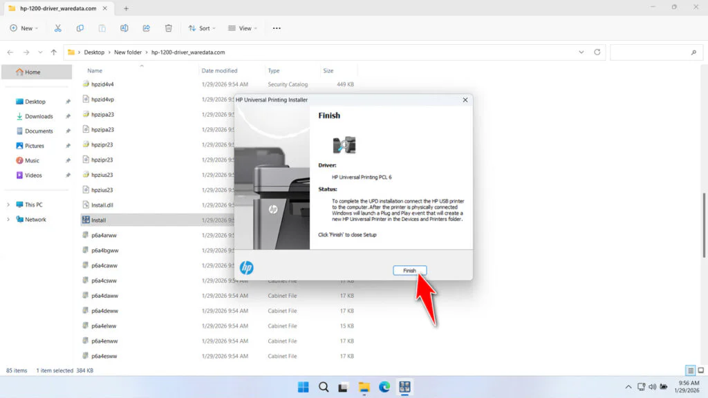 HP Laserjet 1200 Printer Driver 5 How to Install HP Laserjet 1200 Printer Driver - Step 4