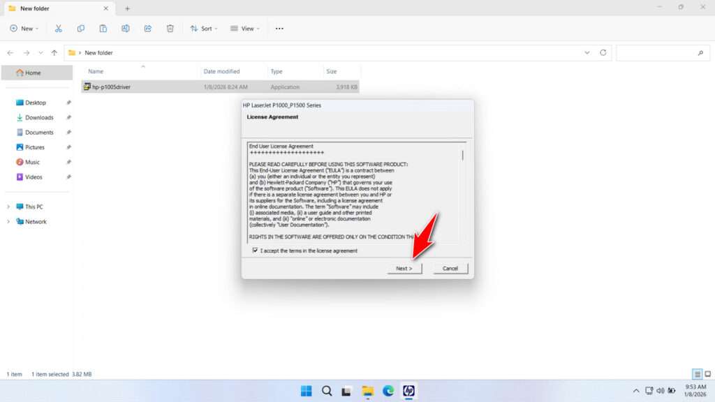 HP Laserjet P1005 Printer Driver 2 How to Install HP Laserjet P1005 Printer Driver - Server 1