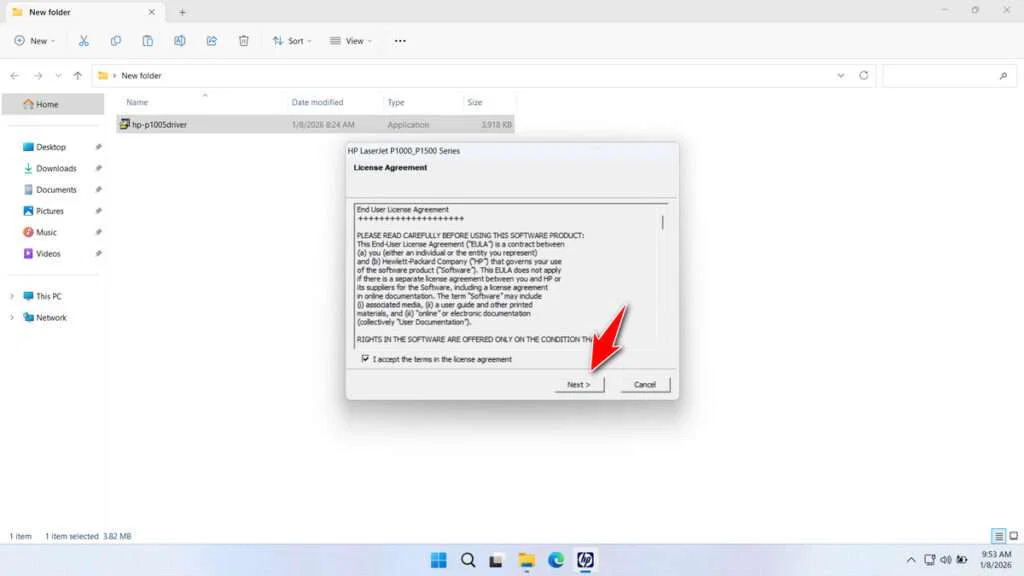 HP Laserjet P1005 Printer Driver 2 How to Install HP Laserjet P1005 Printer Driver - Server 1
