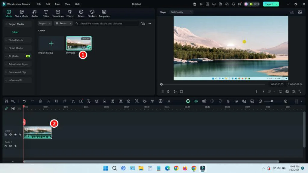 How to Remove Background Noise from Video Audio 3 How to Remove Background Noise from Video Audio - Step 2