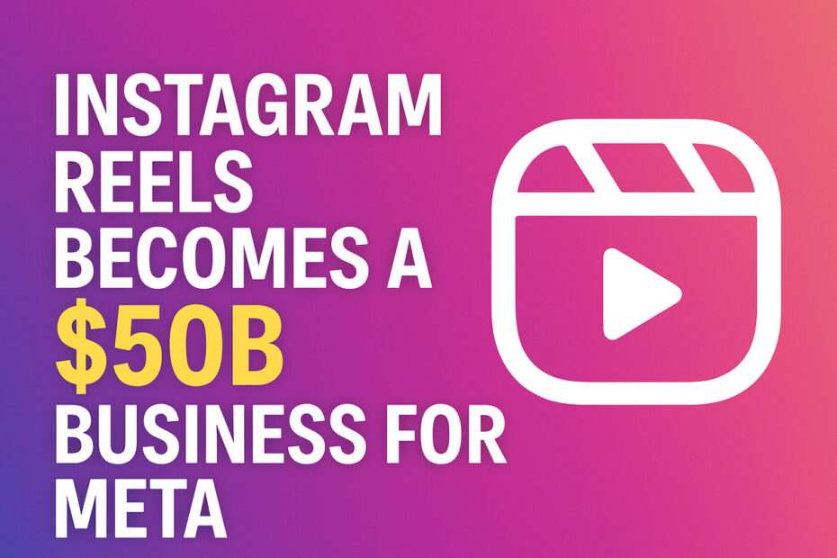 Instagram Reels Becomes a $50B Business for Meta