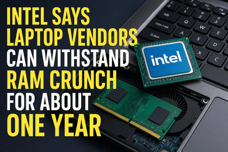 Intel Says Laptop Vendors Can Withstand RAM Crunch for About One Year