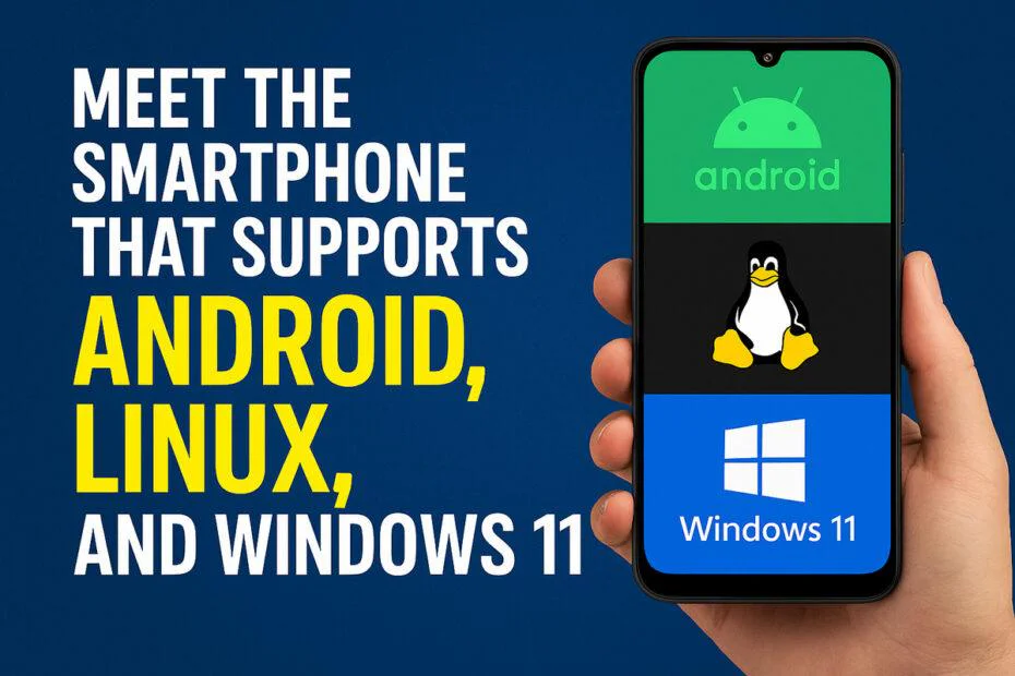 Meet the Smartphone That Supports Android, Linux, and Windows 11 1 Meet the Smartphone That Supports Android, Linux, and Windows 11