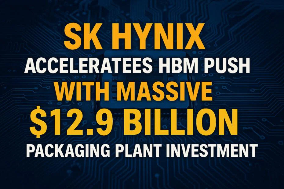 SK Hynix Accelerates HBM Push With Massive $12.9 Billion Packaging Plant Investment