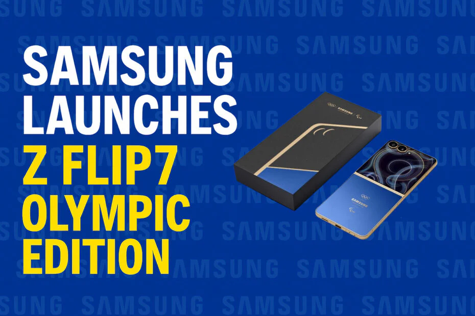 Samsung Launches Z Flip7 Olympic Edition