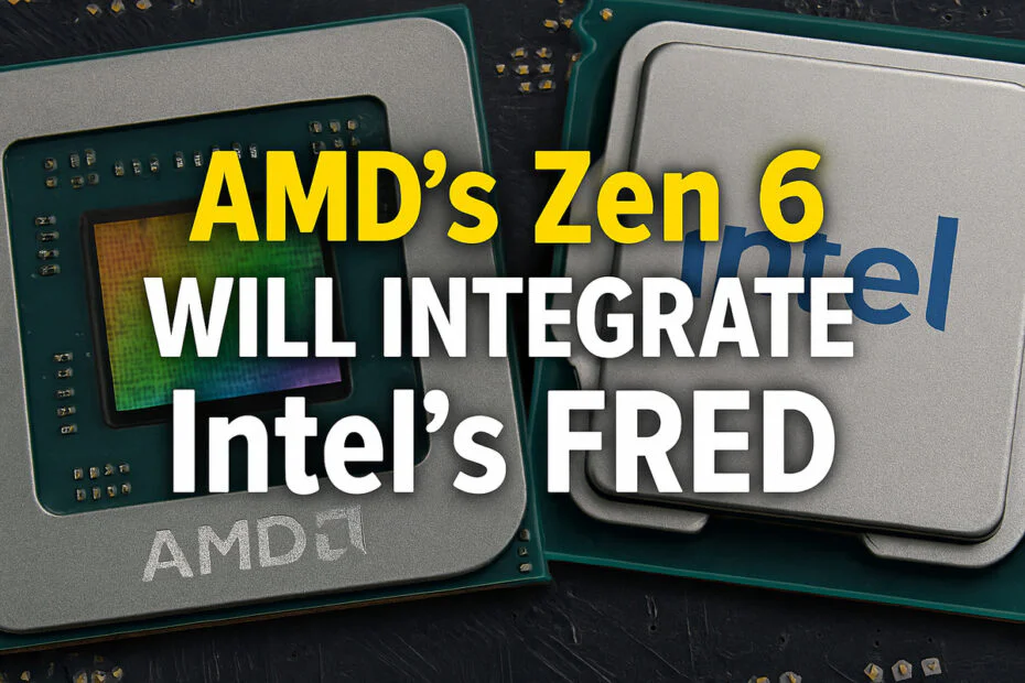 AMD’s Zen 6 Will Integrate Intel’s FRED